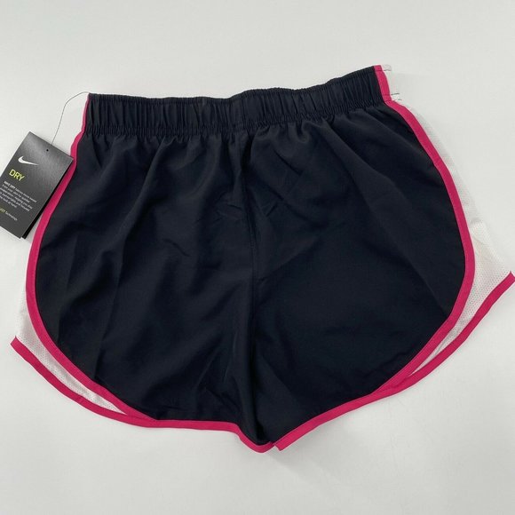 Nike Women's Tempo Dry Core 3" Running Shorts Black/Pink/White 831558 sz XS NWT - Picture 6 of 7